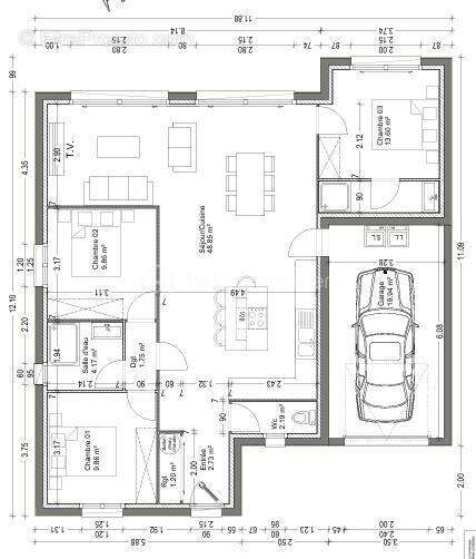 Maison à LIEURAN-LES-BEZIERS