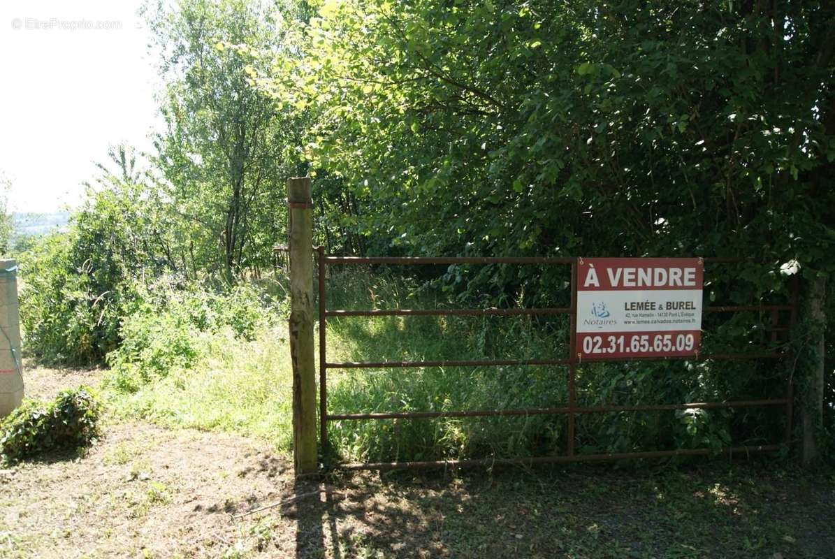 Terrain à SAINT-ANDRE-D&#039;HEBERTOT