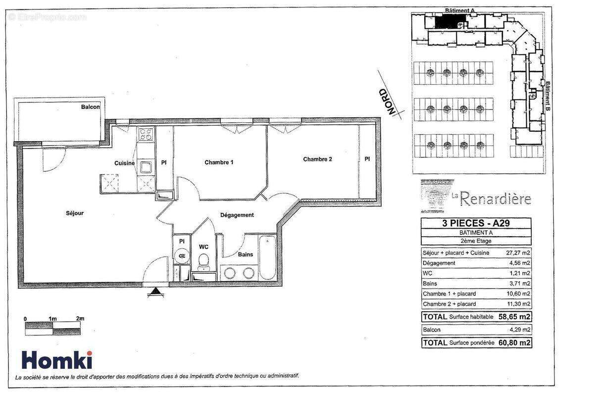Appartement à LA VERPILLIERE