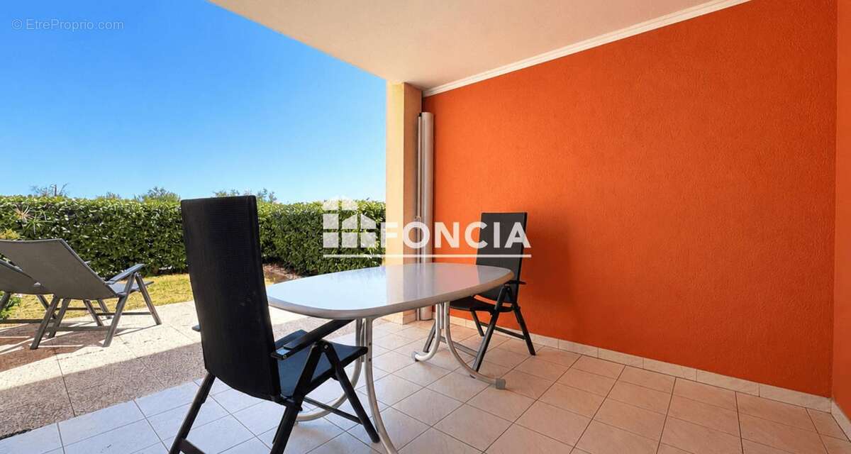 Cap d'agde, front de mer, appartement t2, terrasse et jardin - photo 4