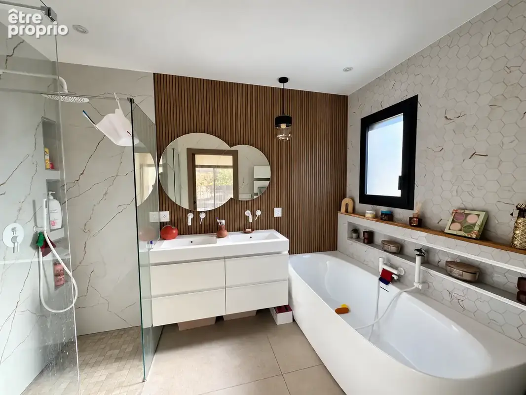 Maison contemporaine   177.58 m2   5 chambres   Piscine   Châteauneuf-sur-Isère - photo 10