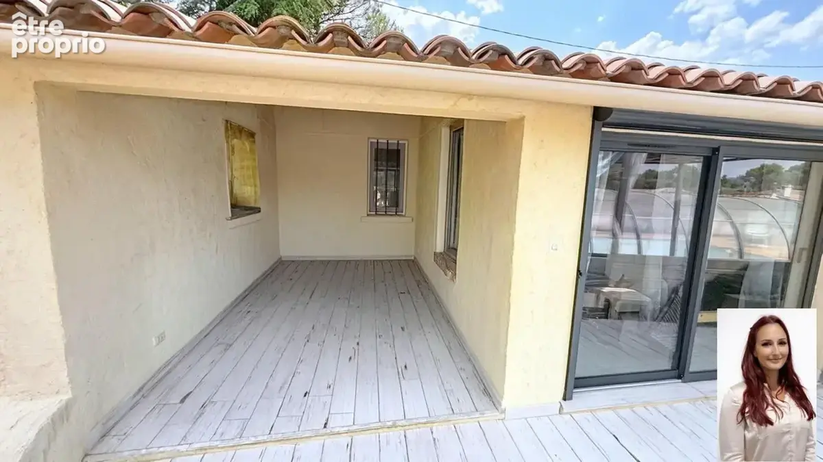 Villa plein pied grand terrain plat piscine chauffée - Brignoles quartier du Pin - photo 4