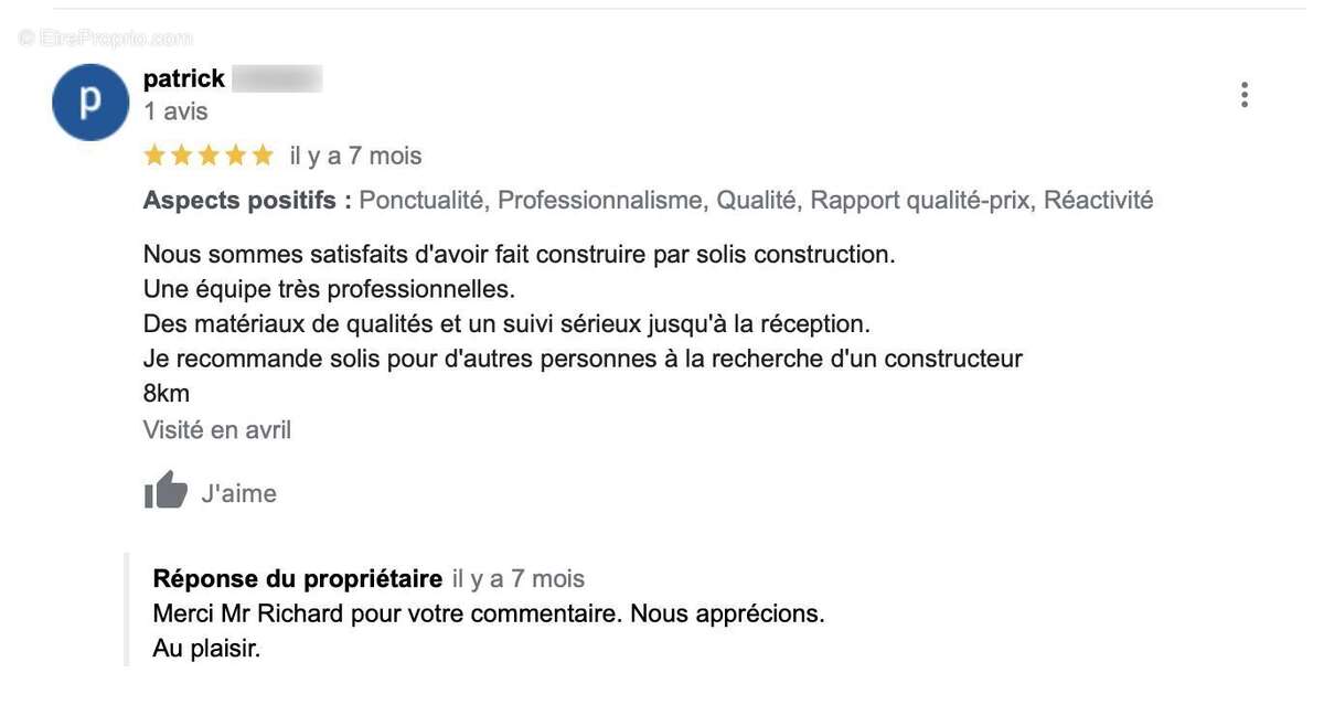 Terrain à LA CRECHE