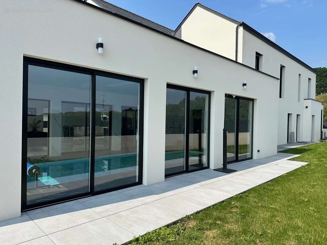Maison d'architecte t6 guidel-plage - photo 15