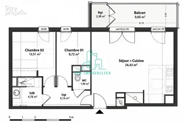 Pontcharra – centre-ville – t3 de 67,59 m² - photo 18