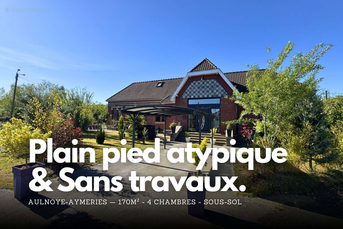 Maison à AULNOYE-AYMERIES