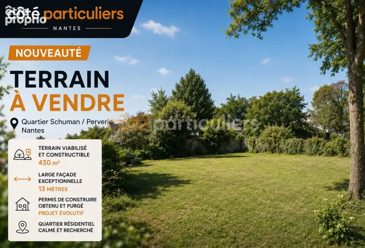Terrain à NANTES