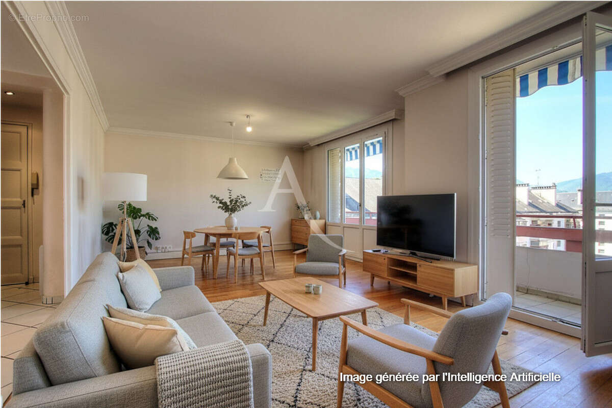 Appartement Chambery 4 pièces avec cave, grenier et ascenseur - photo 5