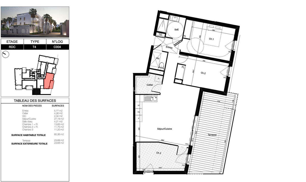 Appartement à BAILLARGUES