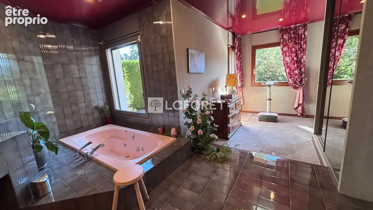 Vue mont-blanc 276 m²  plain-pied sous-sol complet terrain 2 285 m² - photo 13