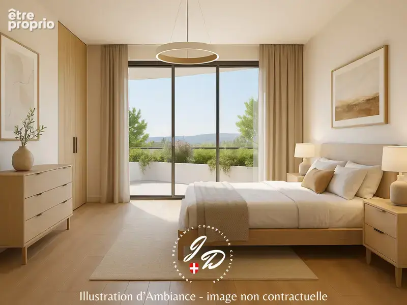Aix-les-Bains – T3 d’altitude Caractère+ : 74 m² & balcon panoramique  - photo 2