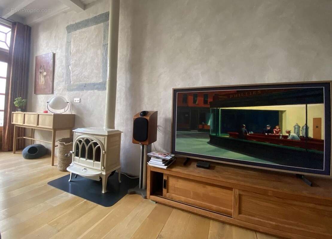 Séjour 1er étage - Maison à BAGNERES-DE-BIGORRE