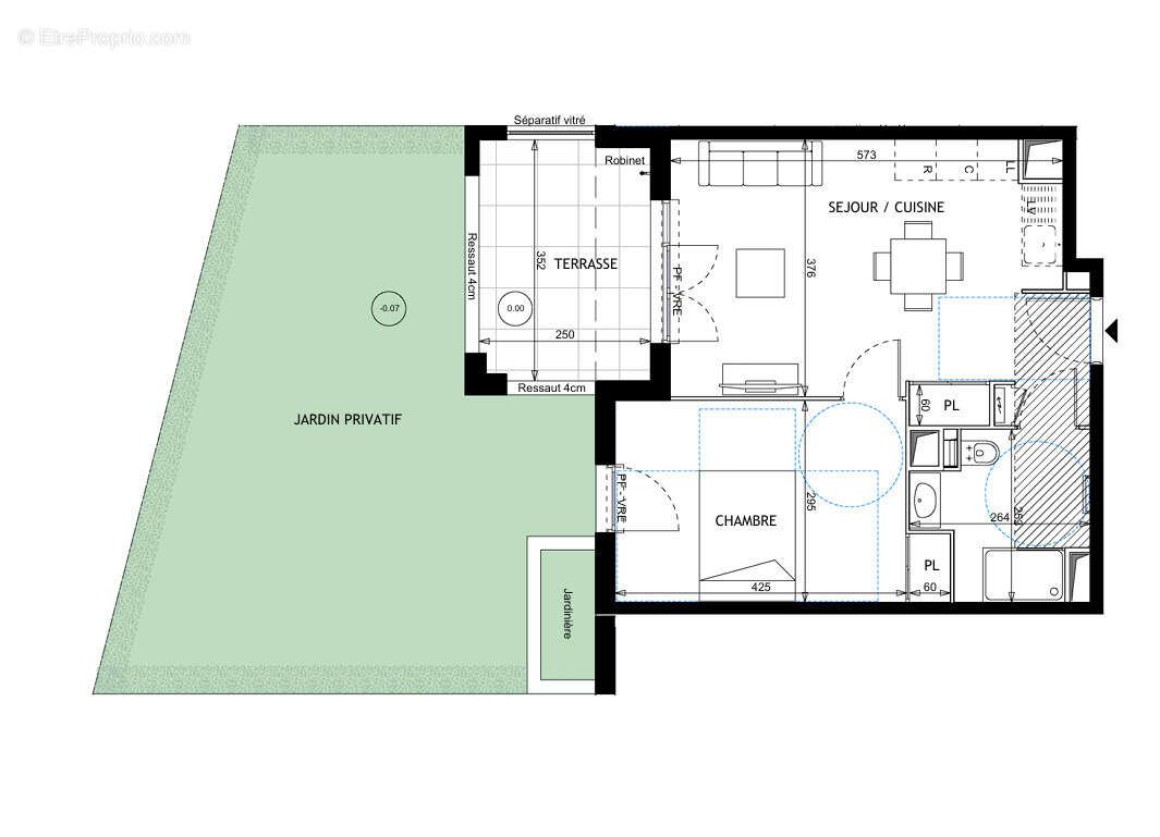 Appartement à VALLAURIS