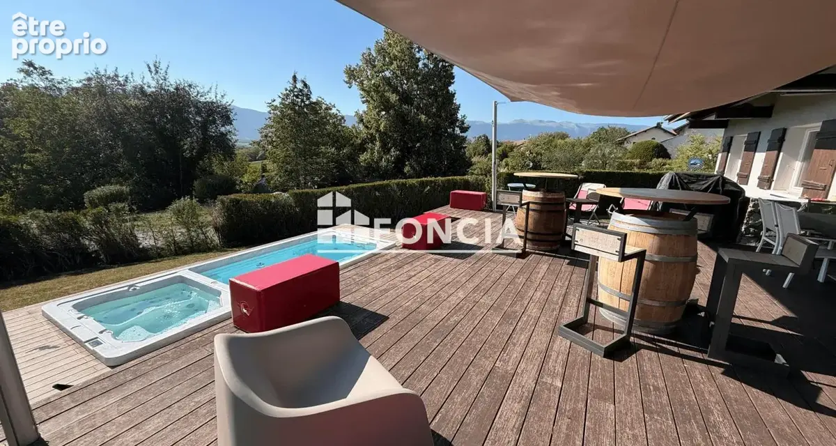 Hameau de Malagny — Villa d'exception avec spa de nage et vue panoramique sur le Vuache/jura - photo 12