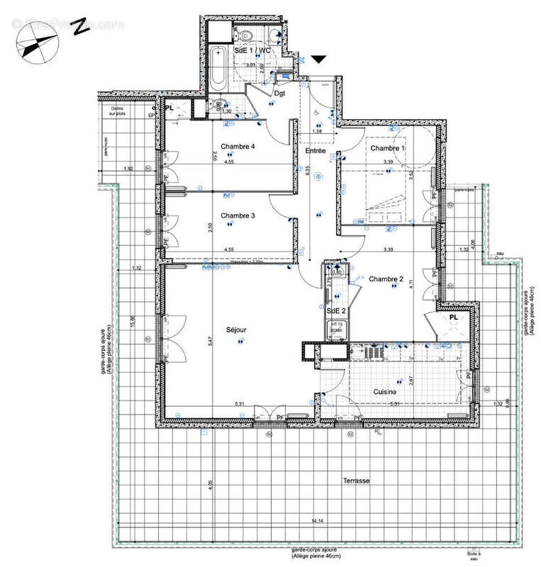 Appartement à SARTROUVILLE