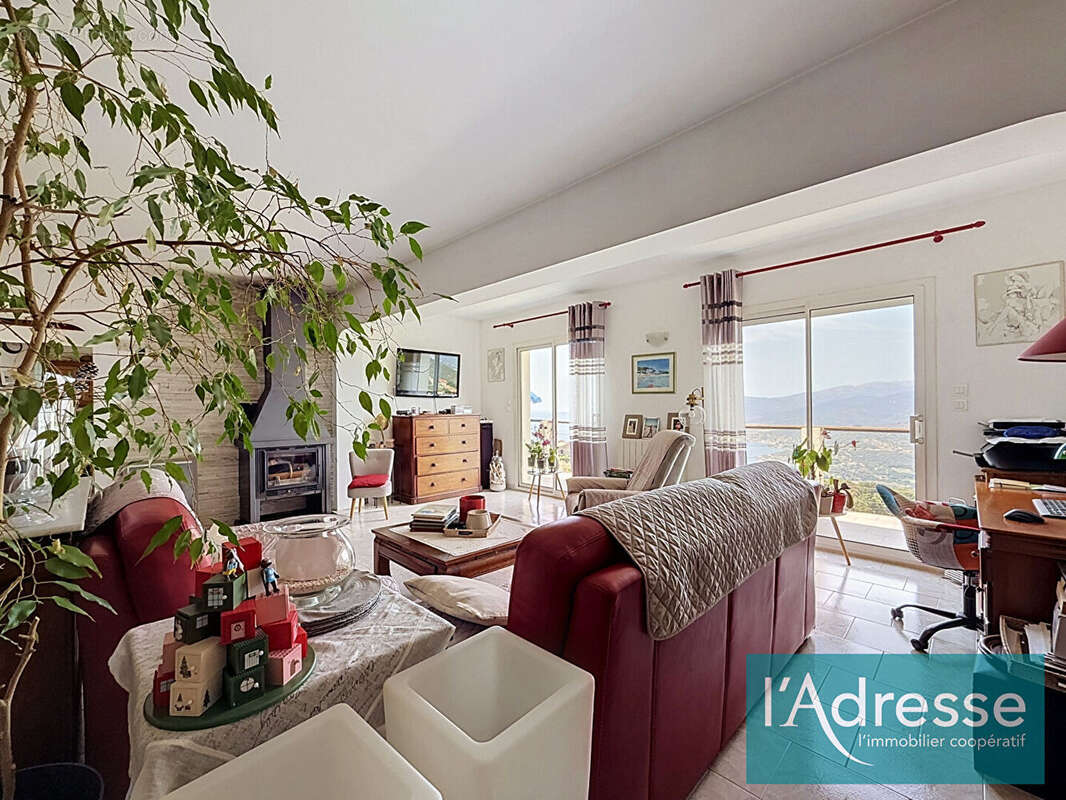 Maison vue mer panoramique sur les hauteurs de Calcatoggio - piscine chauffée - appartement indépendant - photo 2