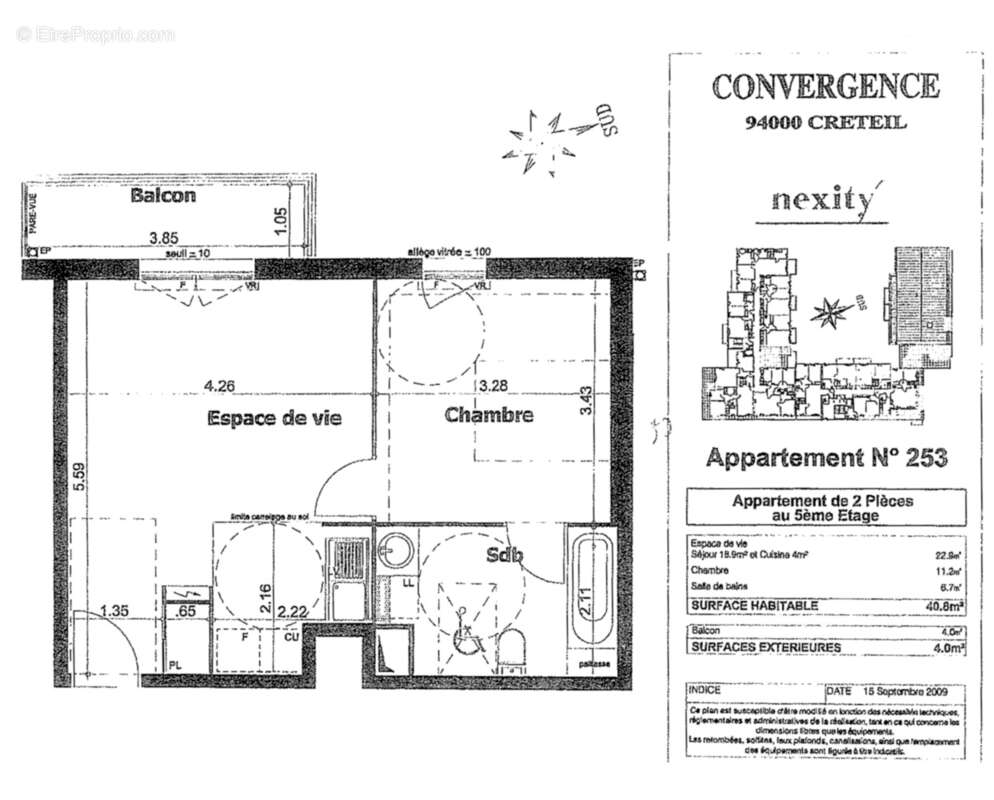 Appartement à CRETEIL