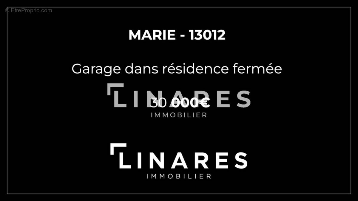 Parking à MARSEILLE-12E