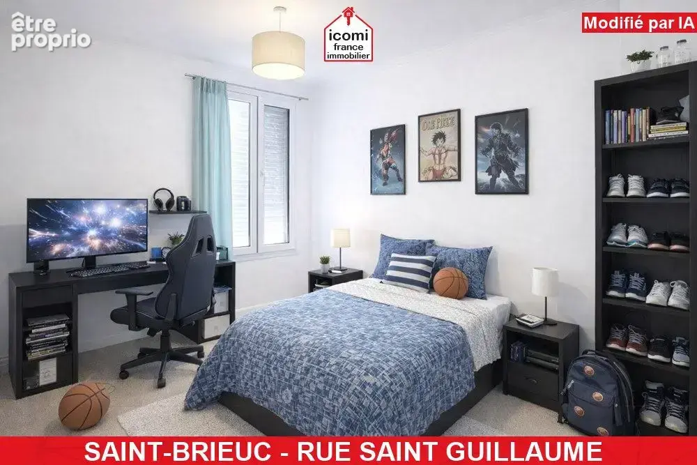 Cotes-d'armor - saint-brieuc (22000) - a vendre appartement t3 de charme avec ascenseur et garage en hyper centre ville - standi - photo 8