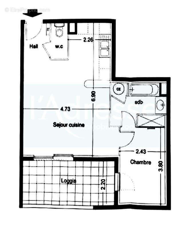 Appartement à CASTELNAU-LE-LEZ