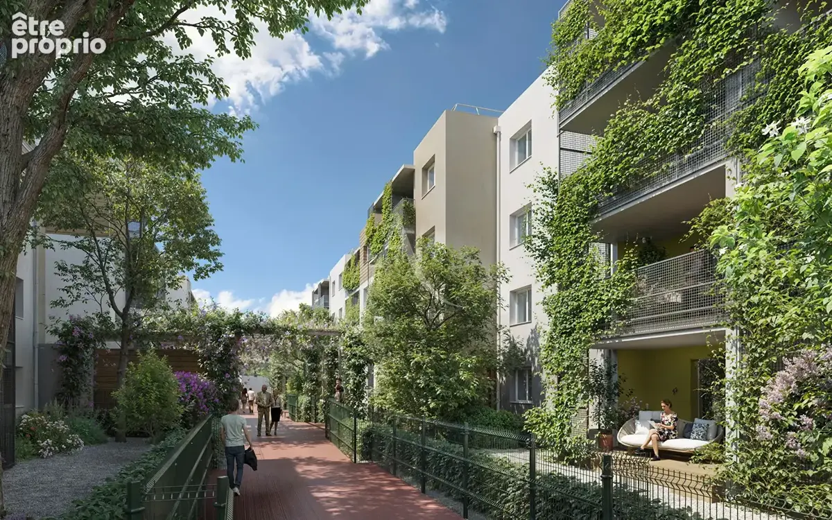 Superbe T3 neuf (achevé) 2ème étage avec terrasse-loggia et place de parking - photo 4