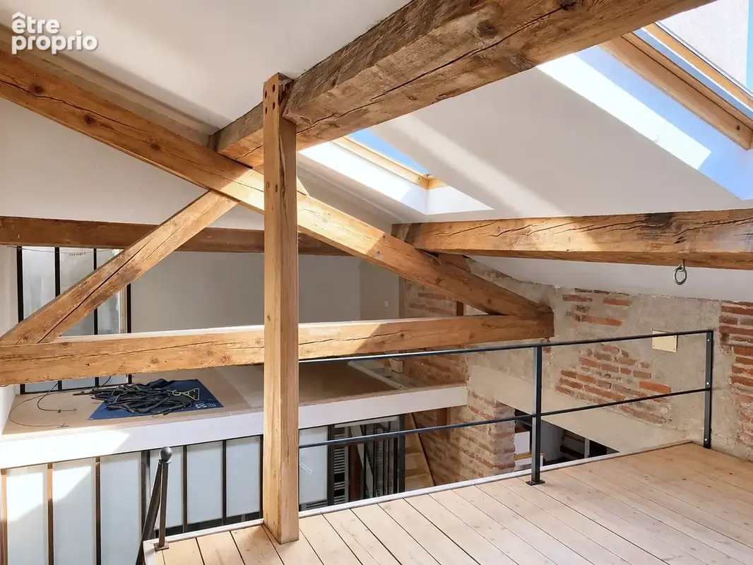 Un appartement esprit loft, en duplex, avec du caractere, au centre de perpignan - photo 9