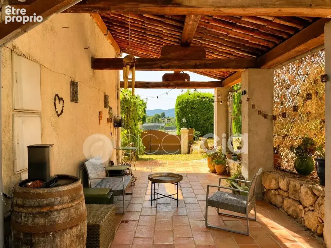 Plan de grasse  maison type mas provencal  232 m2 - photo 5