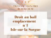 Commerce à L&#039;ISLE-SUR-LA-SORGUE