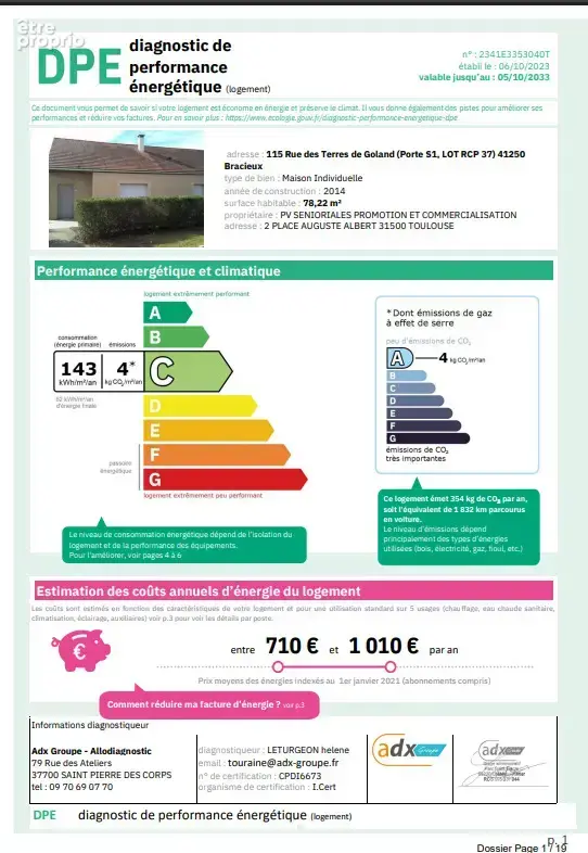 Maison t3 investissement locatif en residence seniors a bracieux - photo 8