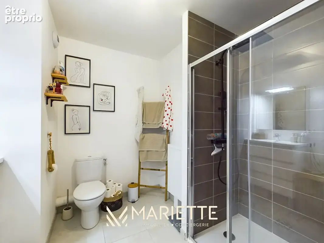 "AMBRE", Appartement T3 avec terrasse/jardin, cellier et place de parking privative. - photo 13