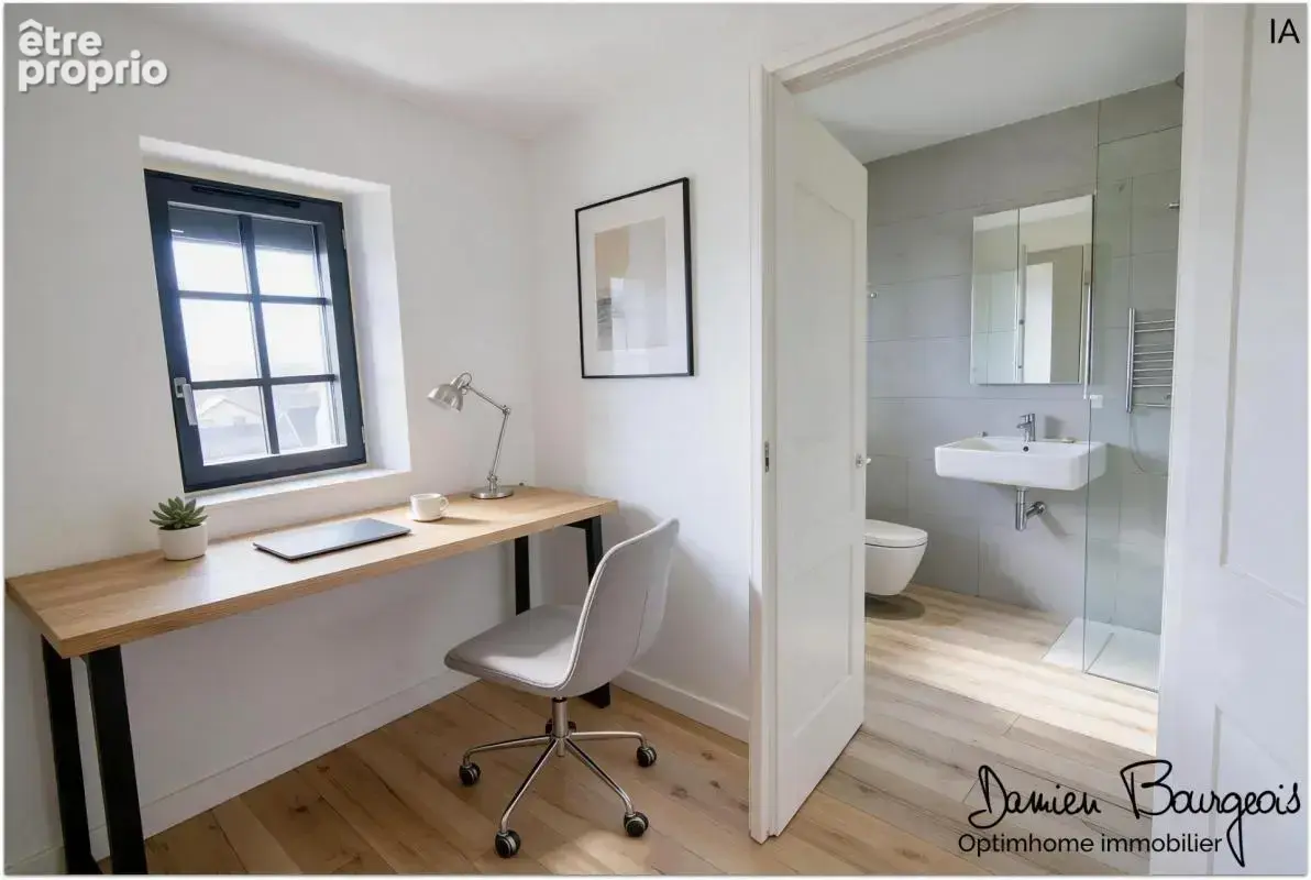 Maison mitoyenne brute avec fort potentiel d'environ 84 m² (110 m2 sol) - photo 5