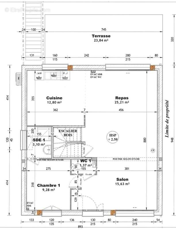 Maison neuve à vendre 8 pièces /133m habitable + Sous sol de 90m / EAUBONNE(95600) - photo 25