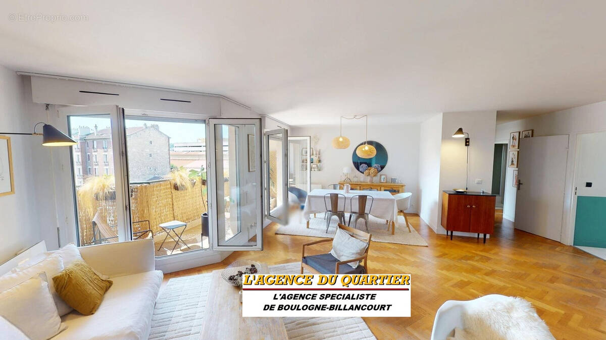 Appartement à BOULOGNE-BILLANCOURT
