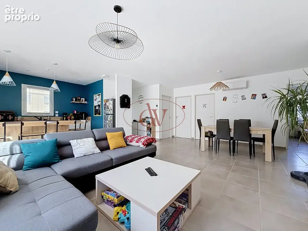 Maison plain pied 95 m2 hab  / 4 chambres / elne / parcelle 300 m2 - photo 2