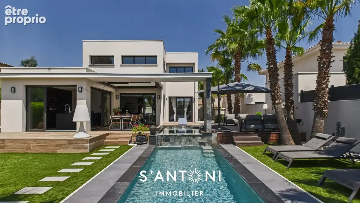 Grau d'Agde : villa contemporaine avec piscine à 5 min des plages - photo 9