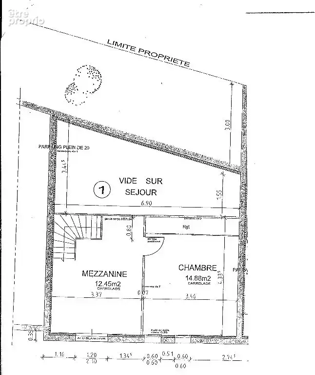 Bis­carrosse hyper-centre - duplex t3 72 m² - 2 chambres - terrasse / jardin - parking privatif - photo 7