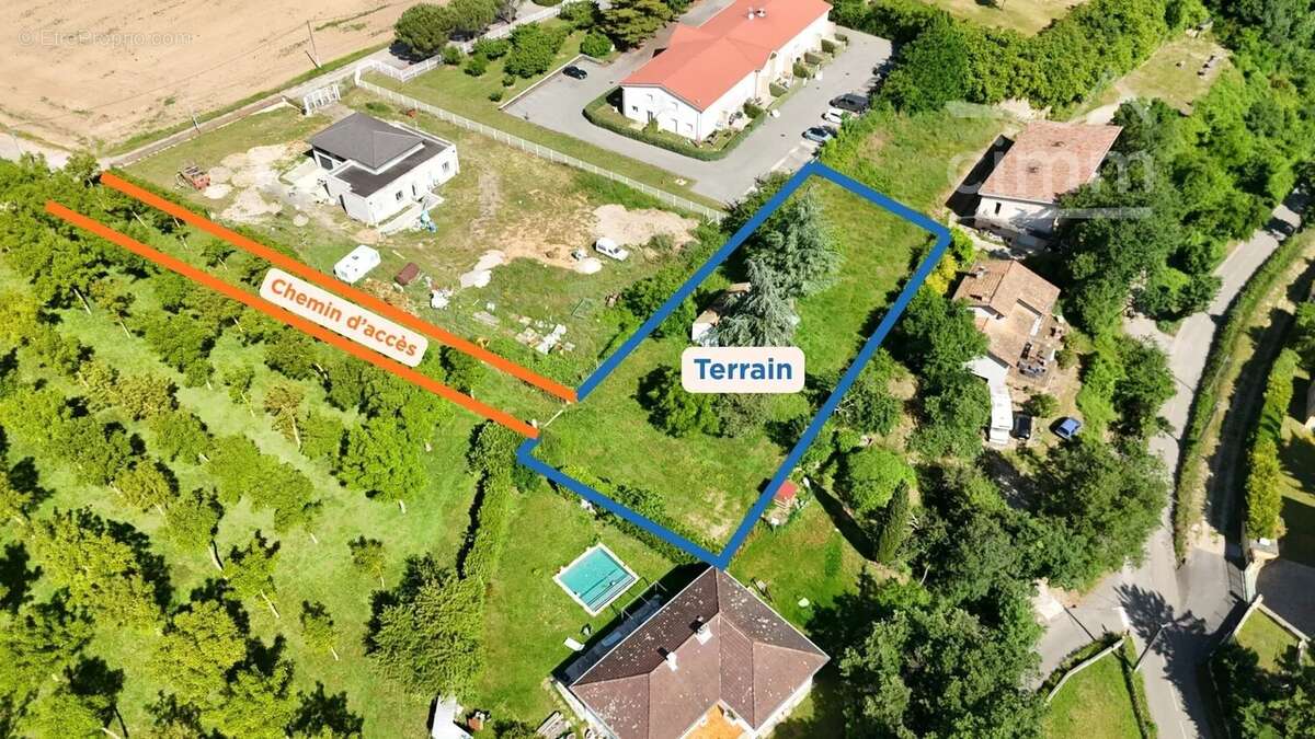 Terrain à CHANAS