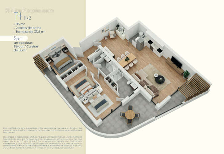 Appartement à SAINT-CYPRIEN