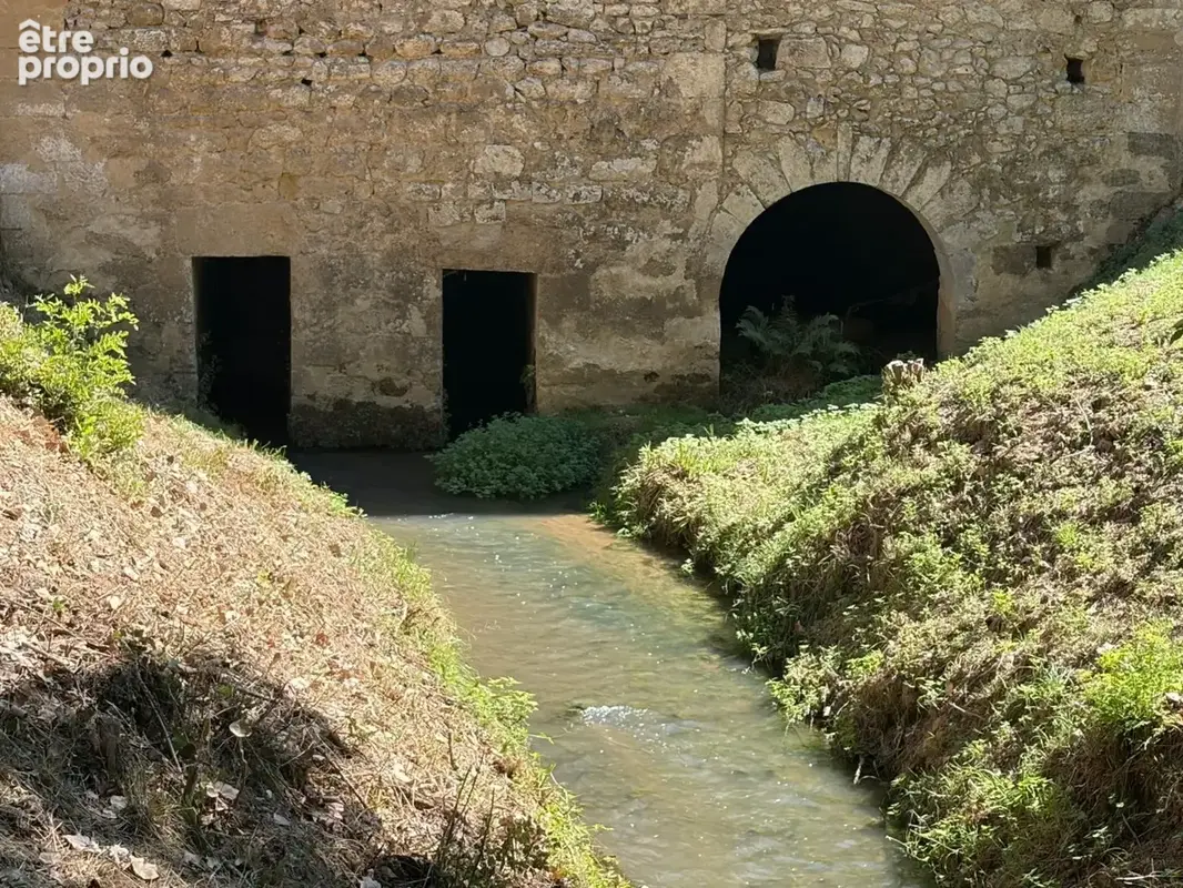 Marciac(32) proche: authentique moulin seigneurial d'exception  des xiv-xviiis, caché, avec son bief baignable, 1.5 hectare, élé - photo 16