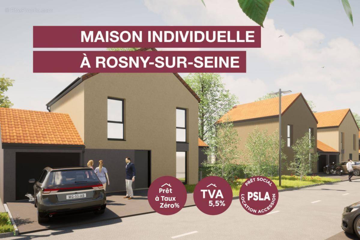 Maison à ROSNY-SUR-SEINE