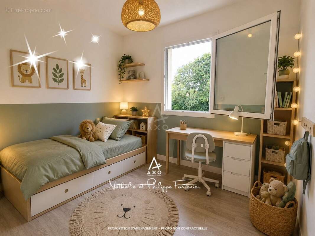 Maison contemporaine de 98m2  3 chambres  Garage de 58 m²  Terrain de plus de 2 000 m² - photo 18