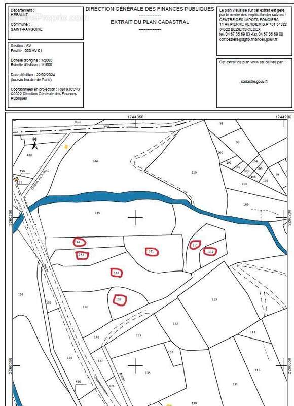 Terrain à SAINT-PARGOIRE