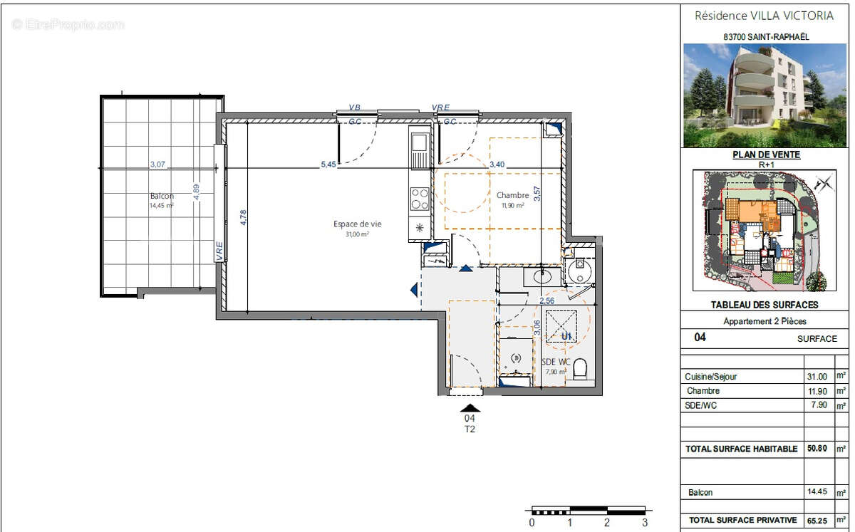 Appartement à SAINT-RAPHAEL