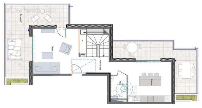 Appartement à DOUVAINE