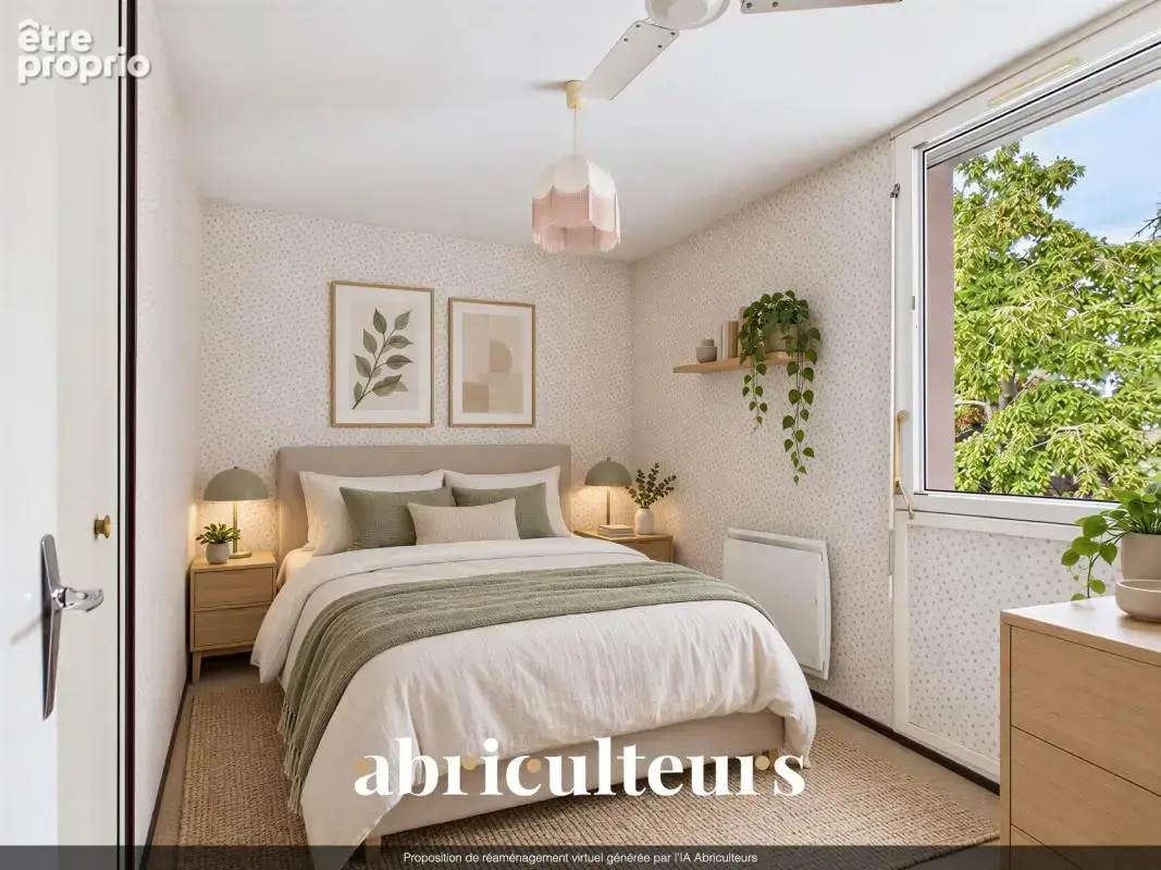 Talence : T4 traversant de 80 m² avec balcon, parking et cellier, à rafraîchir - photo 6