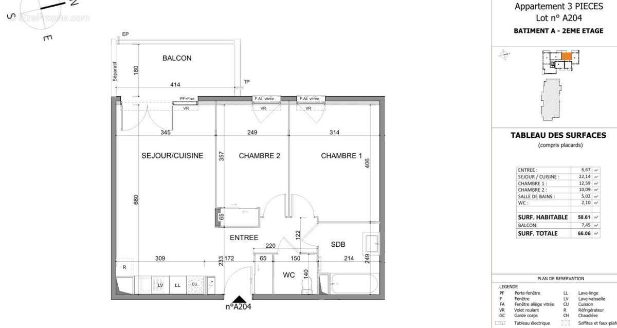 Appartement à LE MUY