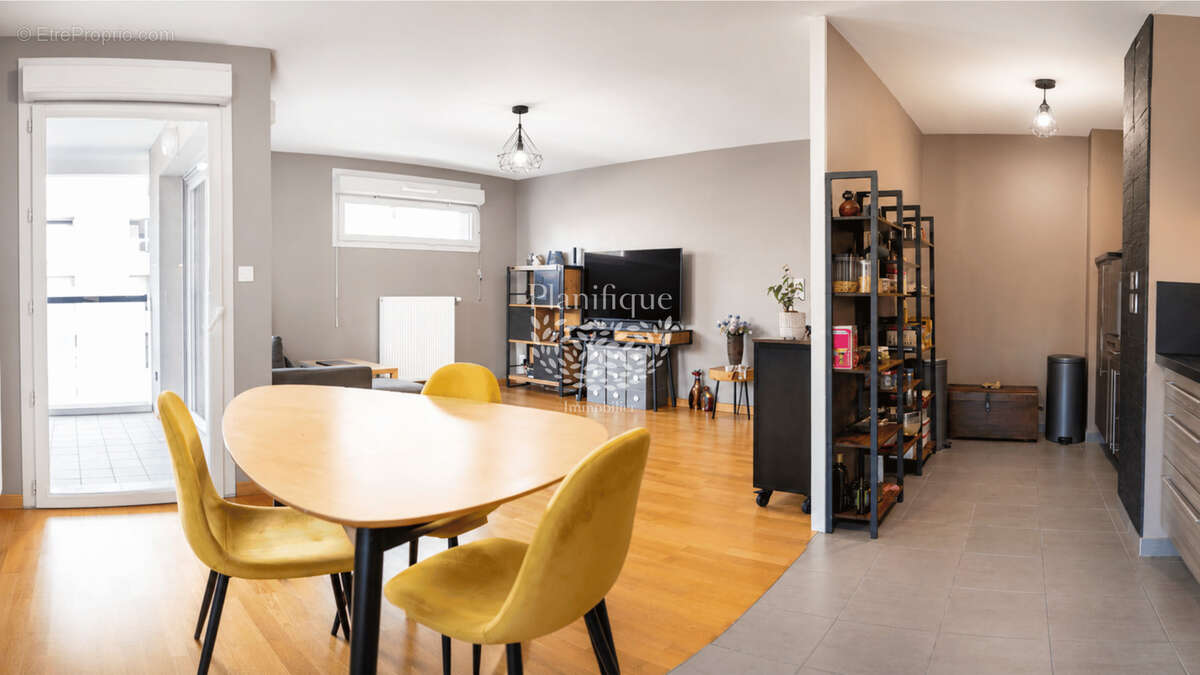 Annemasse appartement 73 m2, 2 chambres avec balcon - photo 5