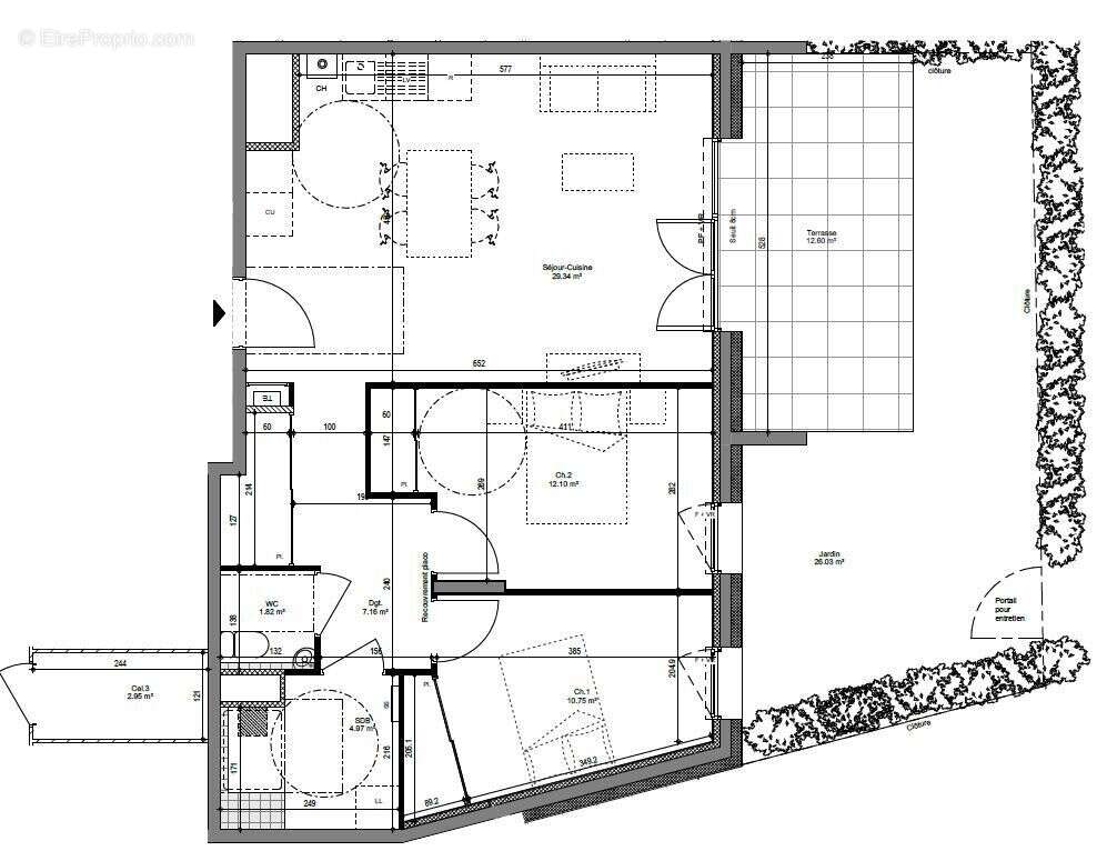Appartement à COGNIN