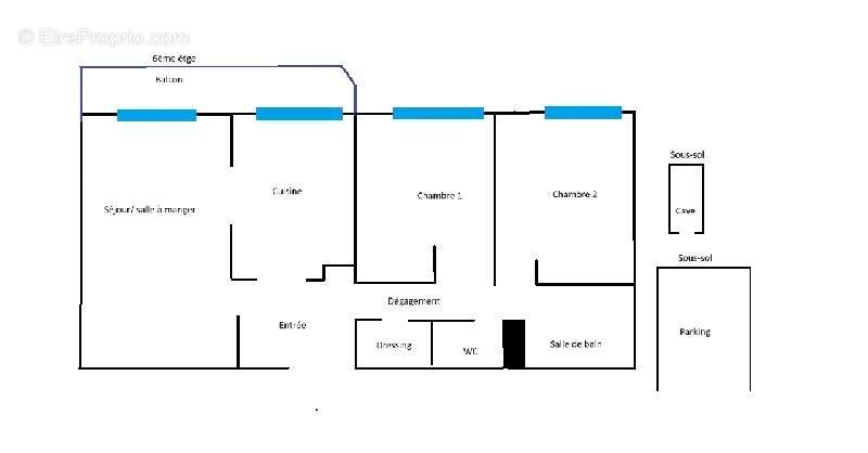 Appartement à COURBEVOIE