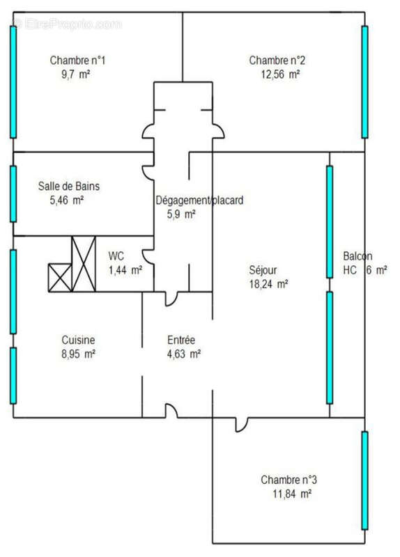 Appartement à BOIS-D'ARCY